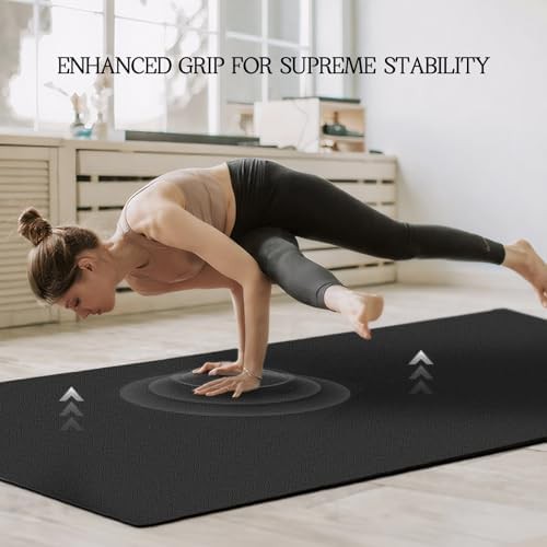 Extra large eight millimeter home exercise mat — photo 5
