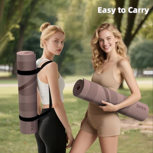 Dark Brown High Density Large Workout Mat — photo 5