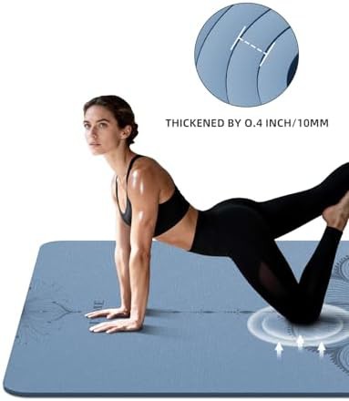 Extra wide and thick pilates mat — photo 3