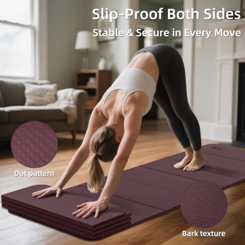 Non Slip Foldable TPE Pilates Mat — photo 4