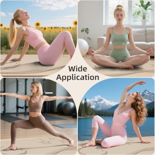 Extra Wide Exercise Mat for Men 10mm — photo 5