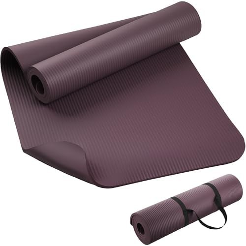 Extra thick purple NBR exercise mat