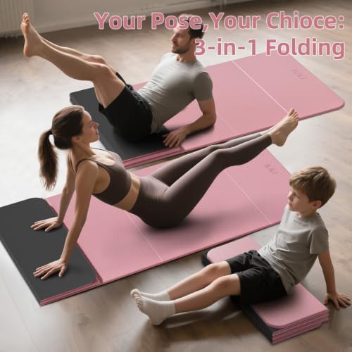 Extra Long Foldable TPE Exercise Mat — photo 4