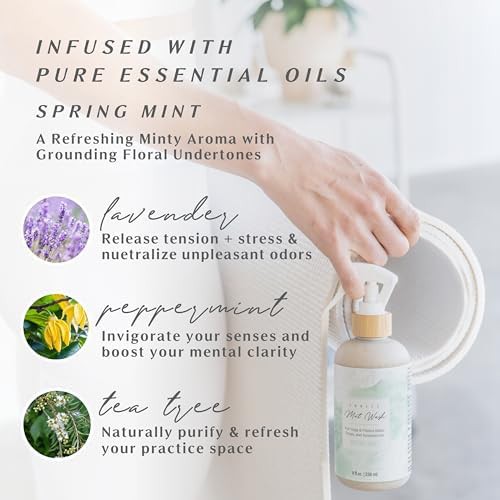Spring mint organic yoga mat cleaner — photo 4