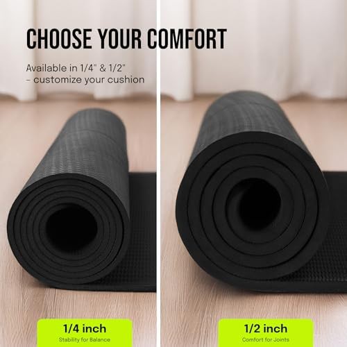 Thick extra wide fitness and stretch mat — photo 3
