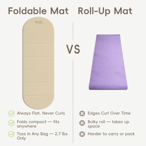 Cushioned Foldable Long Fitness Mat 10mm — photo 3
