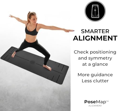 Ultra grip pro mat with alignment lines — photo 5