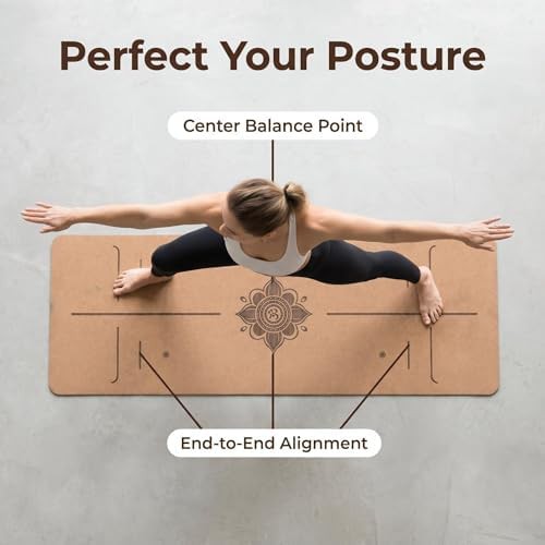 Cork 6mm high density yoga mat — photo 5