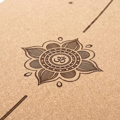 Extra thick 6mm cork workout mat — photo 3
