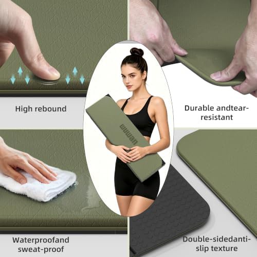 Wuwan 8mm foldable tpe yoga mat — photo 3