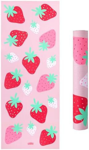 Strawberry kids textured 3mm pvc mat