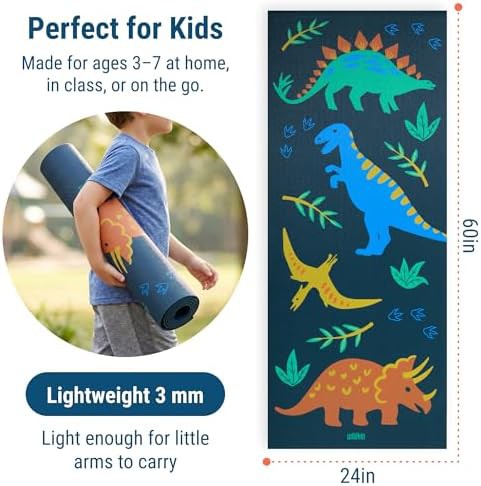 Jurassic dinosaurs kids 3mm pvc mat — photo 3