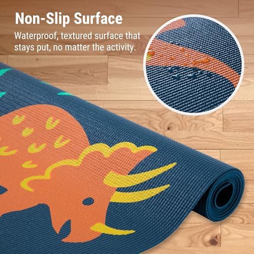 Jurassic dinosaurs kids 3mm pvc mat — photo 4