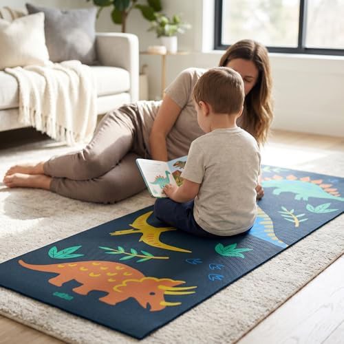 Jurassic dinosaurs kids 3mm pvc mat — photo 5